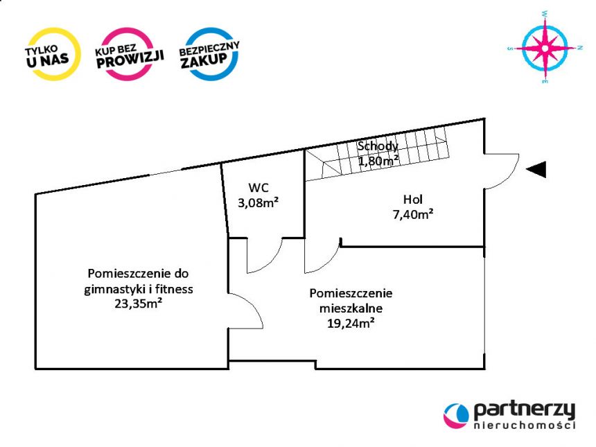 Gdańsk Siedlce, 1 399 000 zł, 116.7 m2, parter miniaturka 3