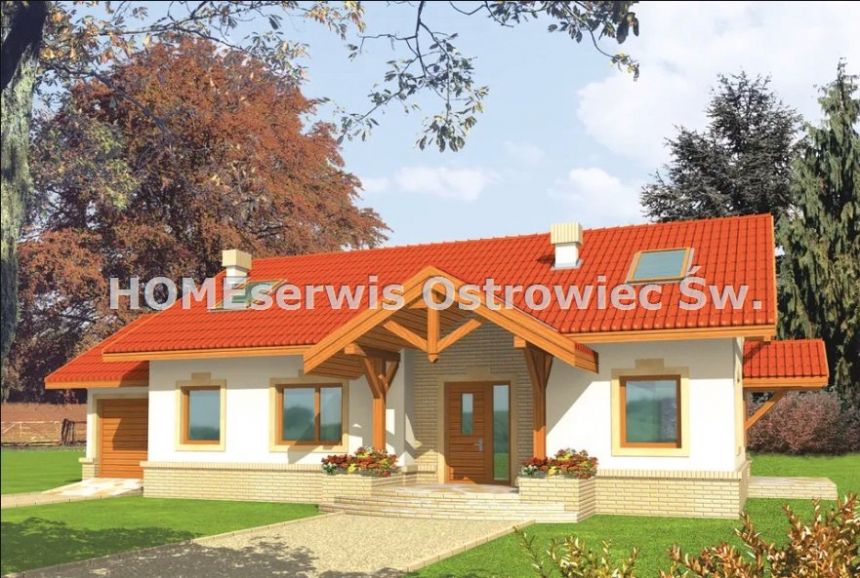 Na sprzedaż dom stan surowy 155m2, działka 5100 m2 miniaturka 3