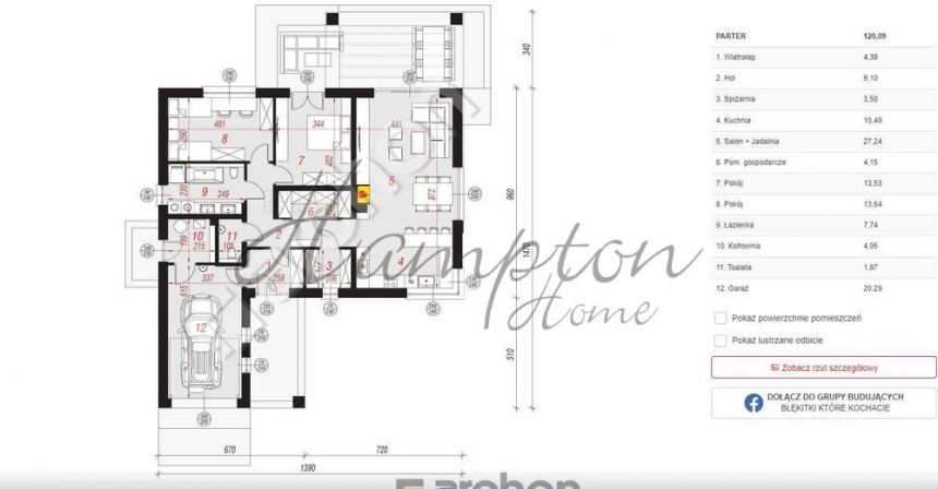 Małęczyn Stary Małęczyn, 535 000 zł, 120 m2, wolnostojący miniaturka 4