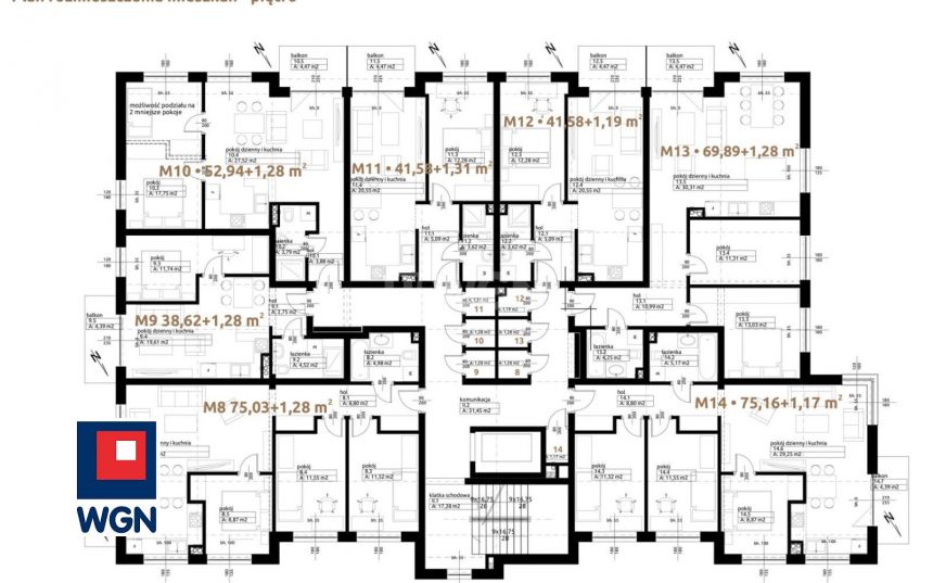Wieluń, 444 696 zł, 52.94 m2, kuchnia z oknem miniaturka 3