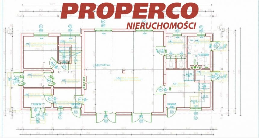 Budynek  biurowo - usługowy, 254 m2, Domaszowice miniaturka 16