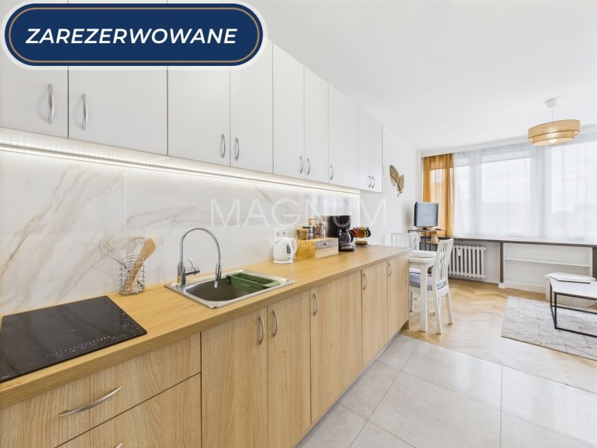 REZERWACJA! Nowoczesna kawalerka na Mokotowie - zdjęcie 1