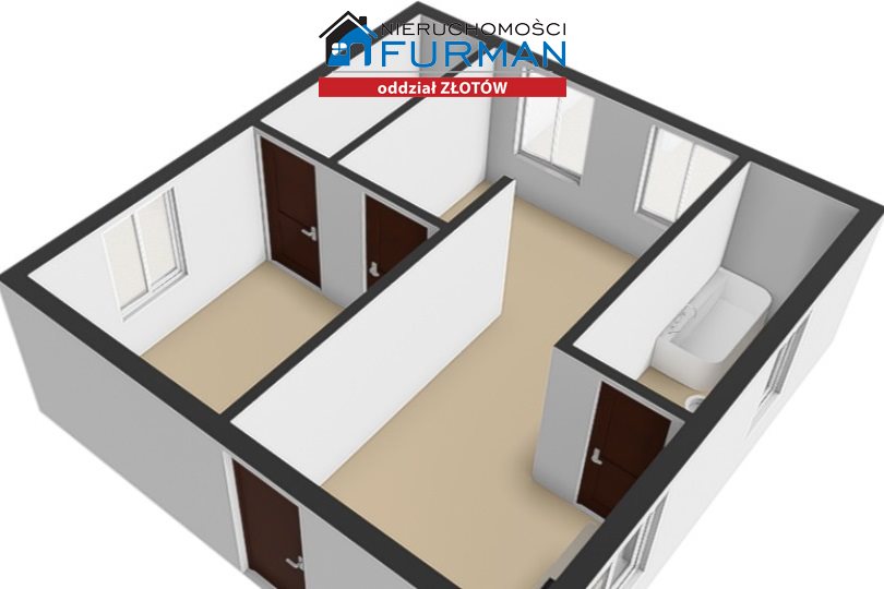 Mieszkanie 2 pokojowe, 37,60m2, Jastrowie miniaturka 11