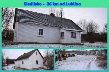 Siedlisko na wsi 35 km od Lublina.