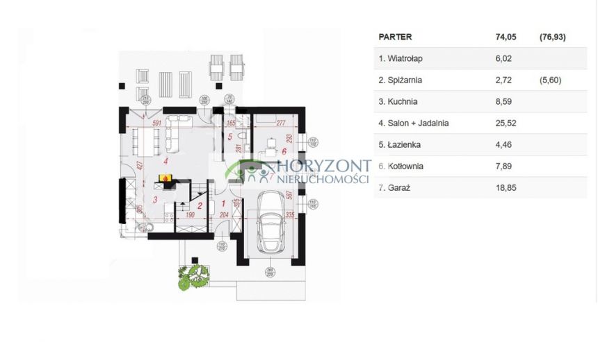 Chwaszczyno - dom wolnostojący miniaturka 5
