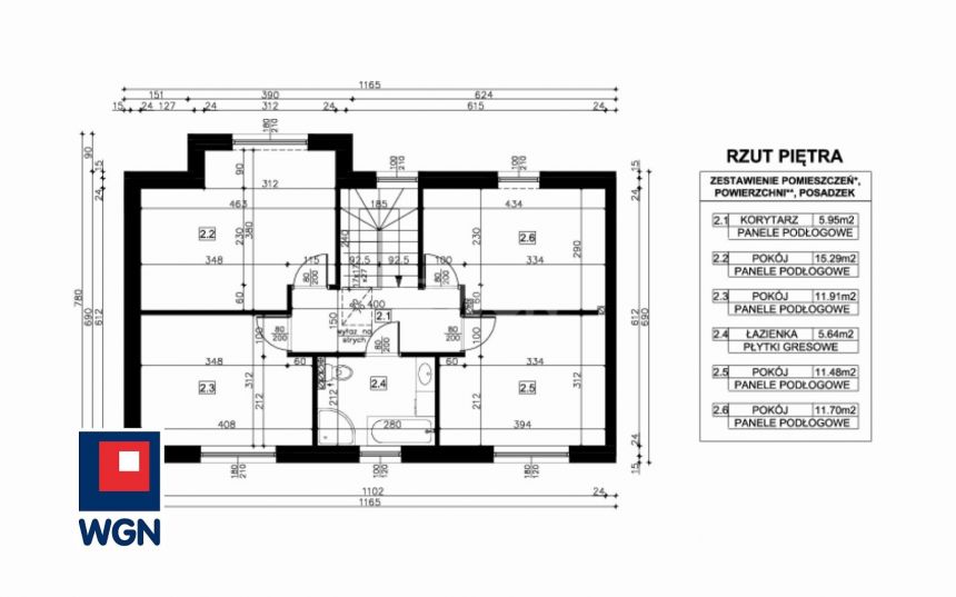 Jaworzno Dąbrowa Narodowa, 477 000 zł, 117.74 m2, szeregowy miniaturka 11