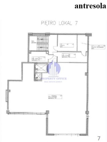 Śródmieście: biuro/usługi 409,60 m2