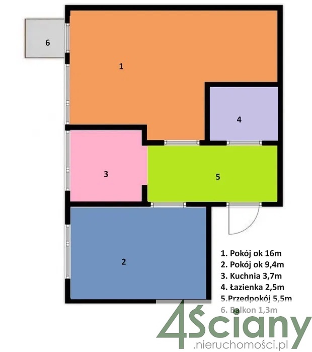 Warszawa Włochy, 615 000 zł, 37.2 m2, 2 pokojowe miniaturka 8