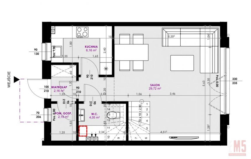 Białystok Jaroszówka, 449 000 zł, 86.11 m2, ogrzewanie gazowe miniaturka 4