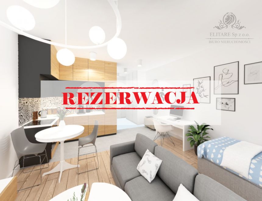 REZERWACJA/Mieszkanie 27,48m2 w Nowej inwestycji blisko Dworca Głównego - zdjęcie 1