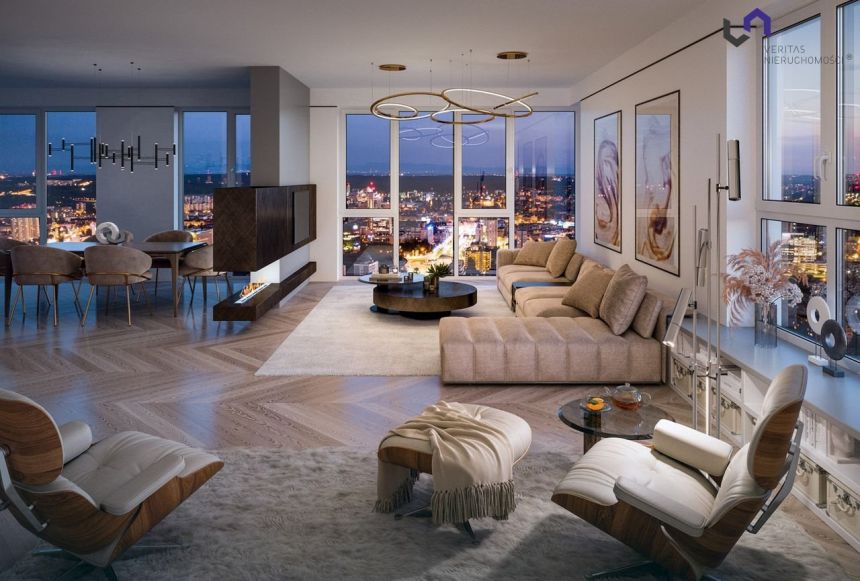 Katowice Koszutka, 1 477 740 zł, 134.34 m2, aneks kuchenny połączony z salonem miniaturka 4