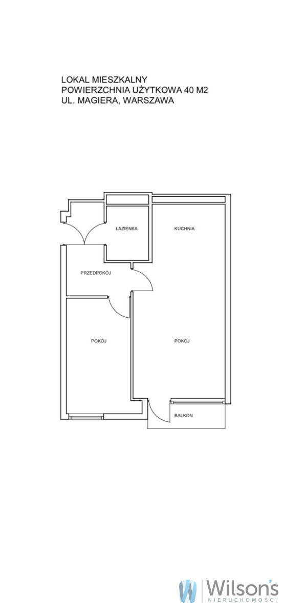 Warszawa Słodowiec, 670 000 zł, 40 m2, pietro 3 miniaturka 17