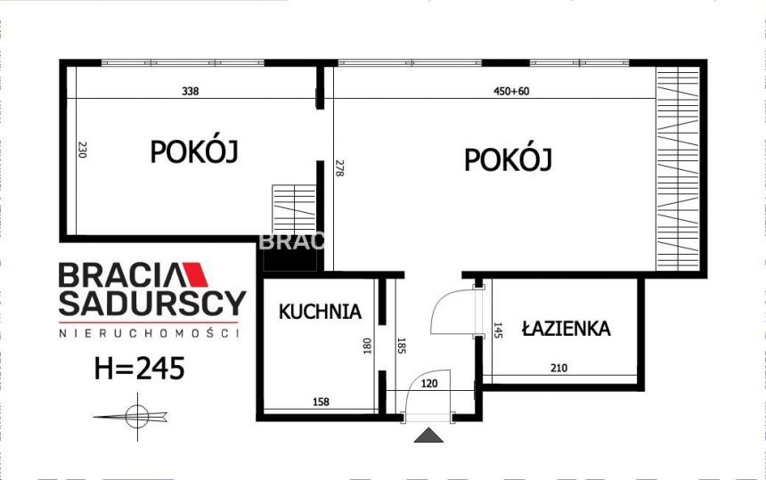 2 pok 30m2 Kraków ul. Brożka miniaturka 12