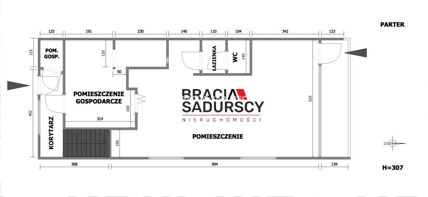 Lokal usługowy 130 m2 przy ul. Dobrego Pasterza. miniaturka 3