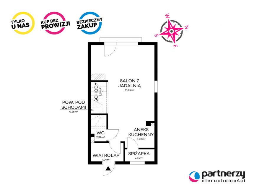 Banino, 795 000 zł, 94 m2, z silikatu miniaturka 10