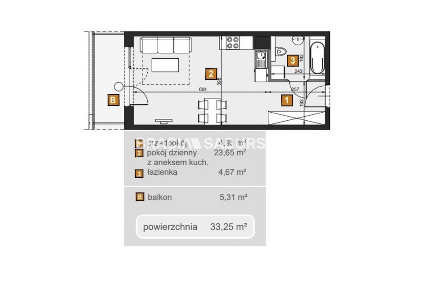 Dębniki, nowe mieszkania, stan deweloperski!!! miniaturka 3