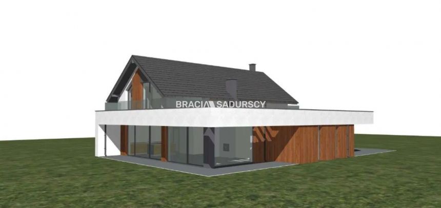 Bosutów - dom w stanie deweloperskim, działka 10ar miniaturka 5