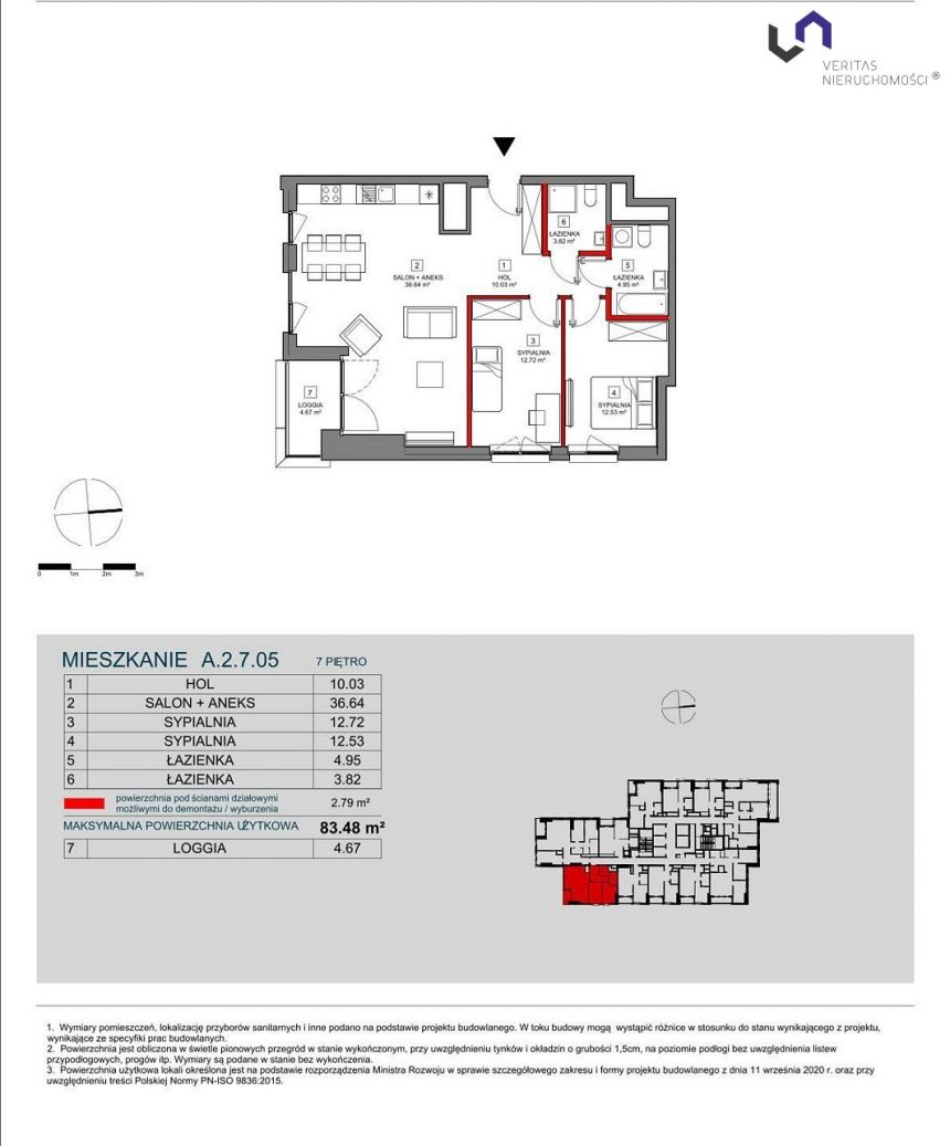 Katowice Koszutka, 854 298 zł, 83.48 m2, do adaptacji miniaturka 2