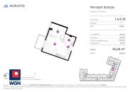 Gdańsk Siedlce, 649 080 zł, 36.06 m2, kuchnia z oknem miniaturka 2