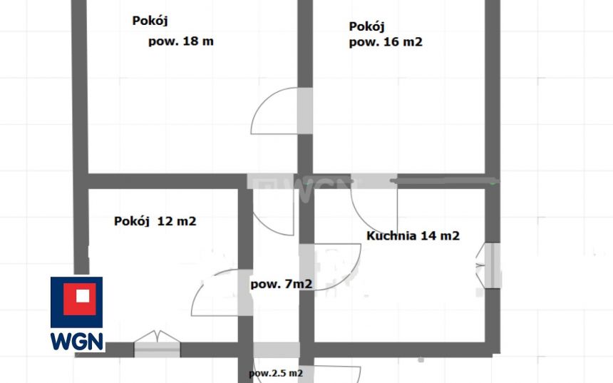 Zamoście, 160 000 zł, 70 m2, murowany miniaturka 3