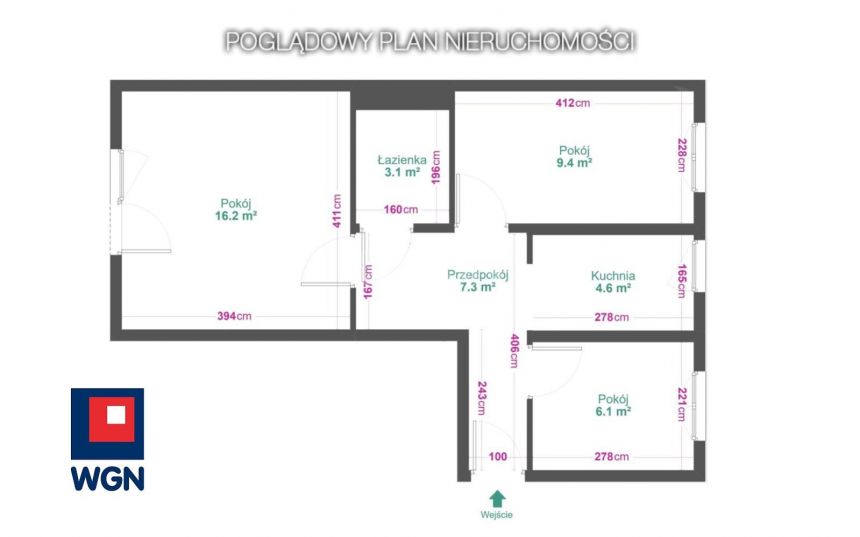 Sosnowiec Pogoń, 299 000 zł, 47.4 m2, pietro 1/5 miniaturka 8