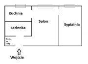 2 pokoje, widna kuchnia, II piętro, ul. Bukowa miniaturka 18