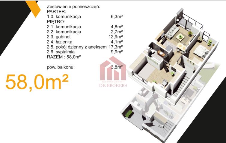 Mieszkanie 3-pokojowe PŁD Rzeszowa SD 1.2024 miniaturka 1