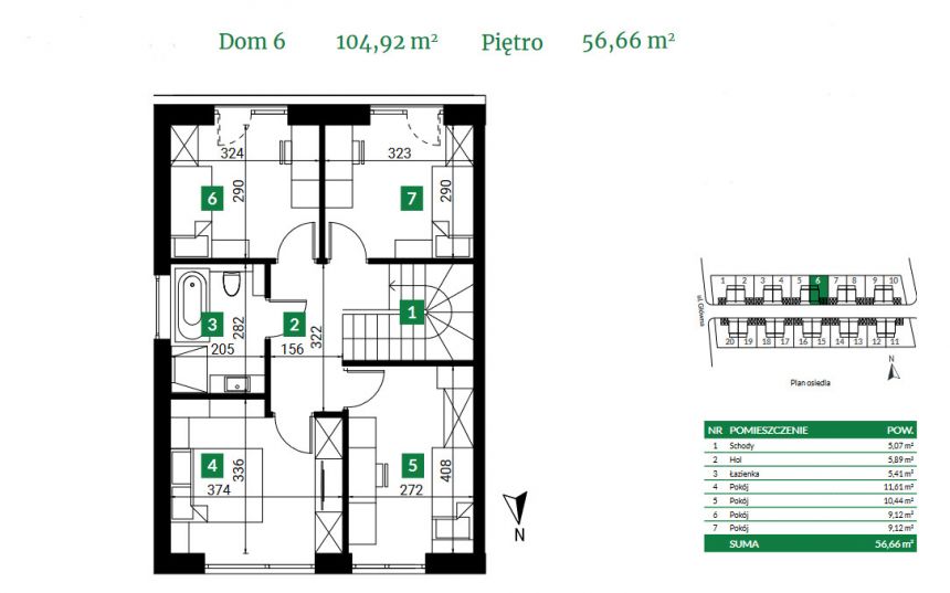 Piękny domek z ogrodem w cichej i spok.okolicy, blisko Wrocławia - Krzyżowice. miniaturka 18