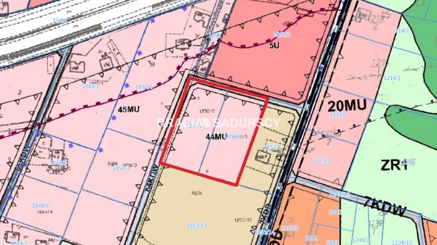 Głogoczów, 1 348 000 zł, 53.67 ar, woda w drodze miniaturka 4