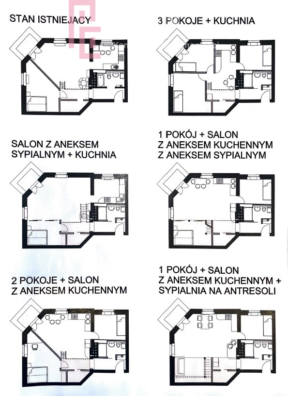 Opole, 415 000 zł, 57 m2, z balkonem miniaturka 13