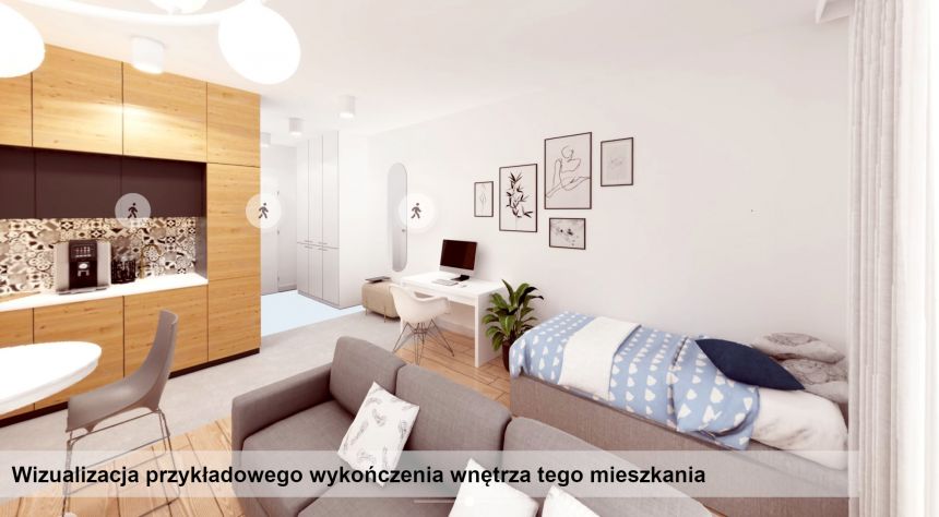 PROMOCJA!Mieszkanie 27,49m2 ,1 pok z balkonem 3,15m2. w Centrum Wrocławia - zdjęcie 1