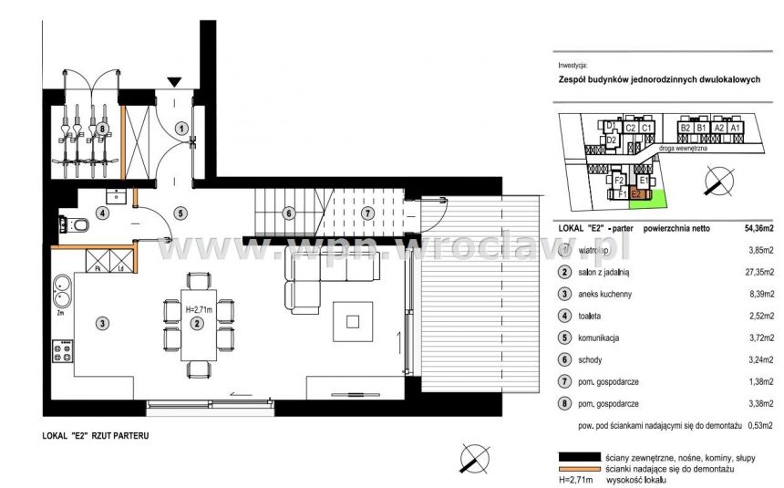 Komfortowy skrajny szereg 178m, ogród cicha okolic miniaturka 2