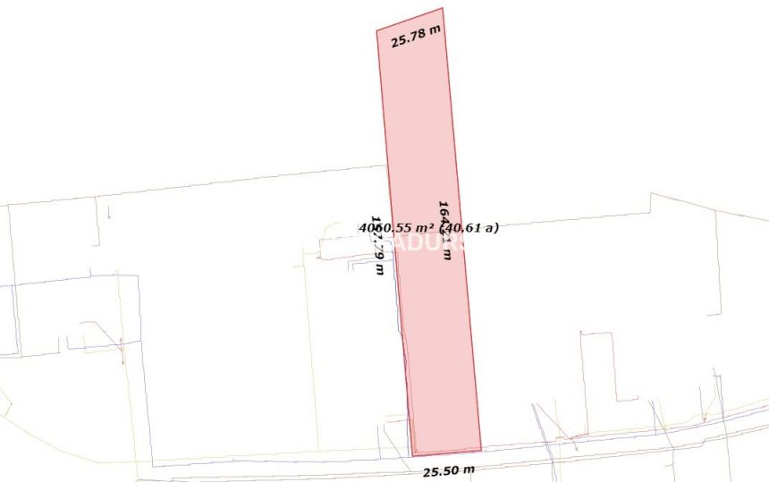 Dąbrowa Tarnowska, 350 000 zł, 42 ar, woda w drodze miniaturka 3