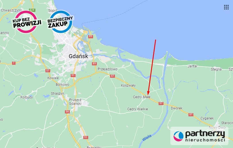 Cedry Małe, 34 412 537 zł, 6.9 ha, droga dojazdowa asfaltowa miniaturka 4