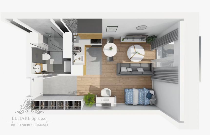 REZERWACJA! Mieszkanie NOWE 27,66m2 ,1 pok. w Centrum Wrocławia/Stare Miasto miniaturka 5