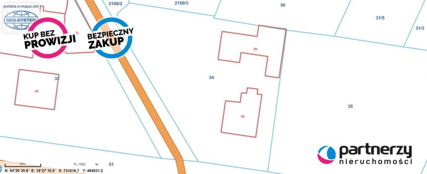 Gdańsk Osowa, 1 370 000 zł, 15 ar, przyłącze prądu miniaturka 5