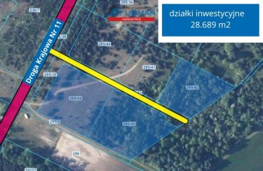 DZIAŁKA INWESTYCYJNA PRZY DK 11