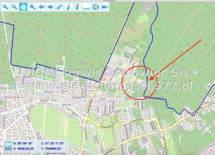 Na sprzedaż działka 979 m2 przy ul.Krokusowej miniaturka 6