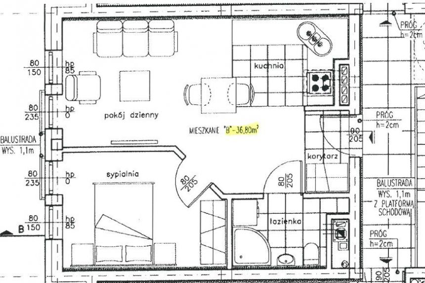 Wieliczka, 366 163 zł, 36.62 m2, parter miniaturka 6