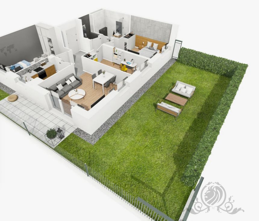 W REALIZACJI 11.2024/Mieszkanie 4 pok, 67,7m2 + balkon / Wrocław, Księże Wielki miniaturka 4