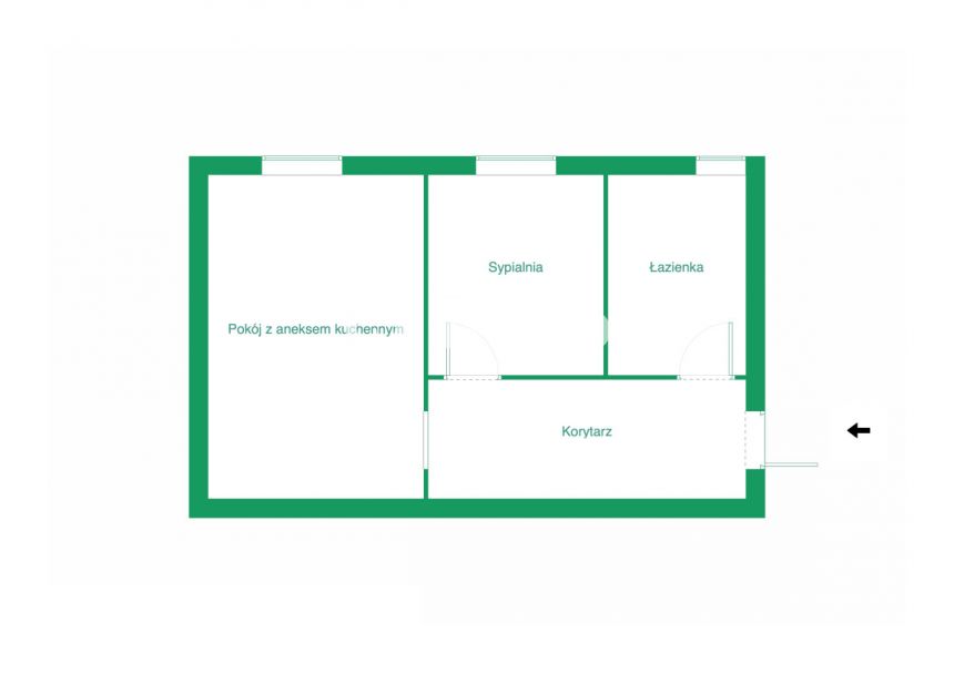 Gdańsk Wrzeszcz, 659 000 zł, 30.11 m2, parter/2 miniaturka 10