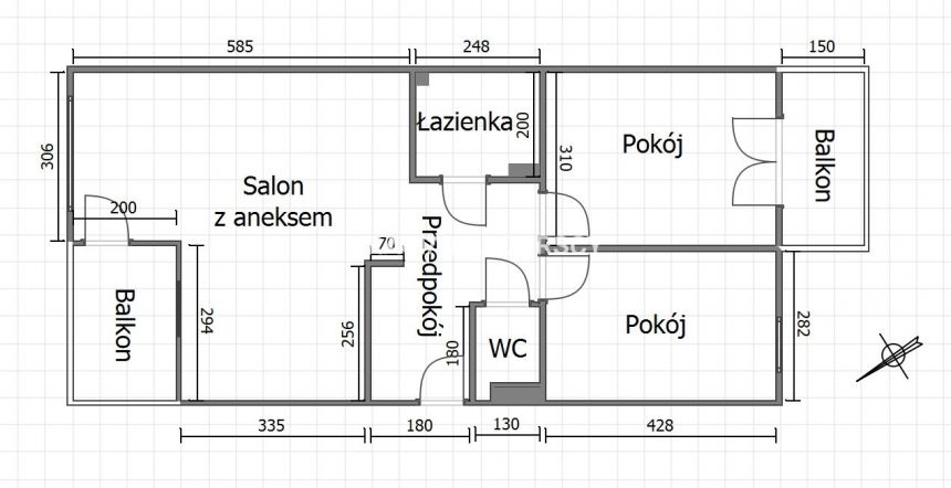 KOMFORTOWE MIESZKANIE 3 POKOJOWE WIELICZKA miniaturka 23