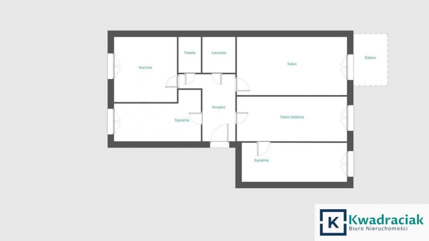 Krosno, 319 000 zł, 62.22 m2, z miejscem parkingowym miniaturka 14