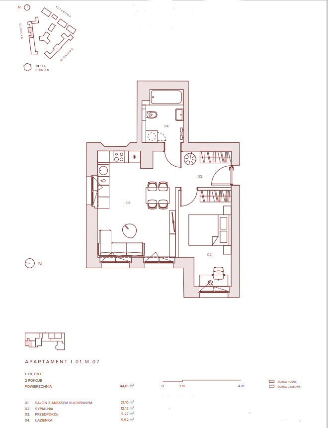 Prestiżowy Apartament w centrum Wrocław Borek miniaturka 20
