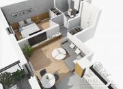 Mieszkanie 2 pok, 40,47m2 z balkonem /Wrocław Krzyki Partynice miniaturka 6