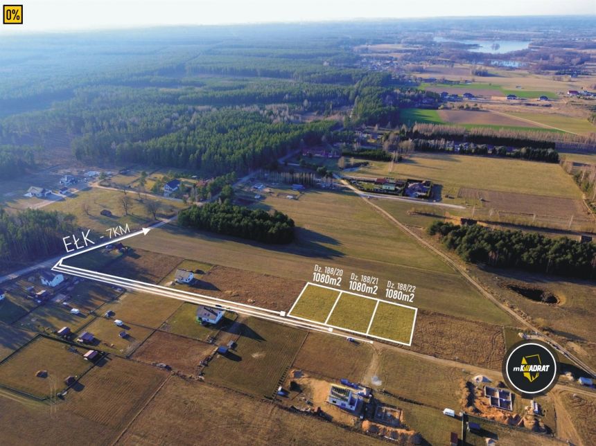 Regiel, 150 000 zł, 10.8 ar, przyłącze elektryczne - zdjęcie 1