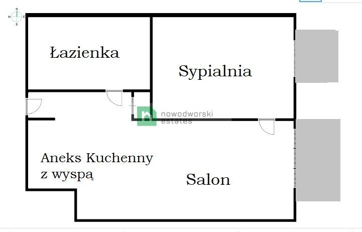 Nietuzinkowe mieszkanie Na Zabłociu/ wynajem/48m2 miniaturka 13