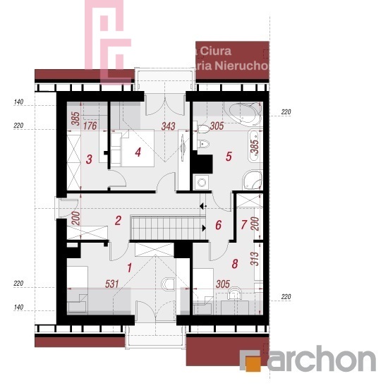 Nowoczesny bliźniak 109m² | Pruszków k. Opola miniaturka 4