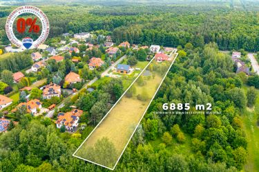 Dwupokoleniowy, Kampinos, działka do podziału