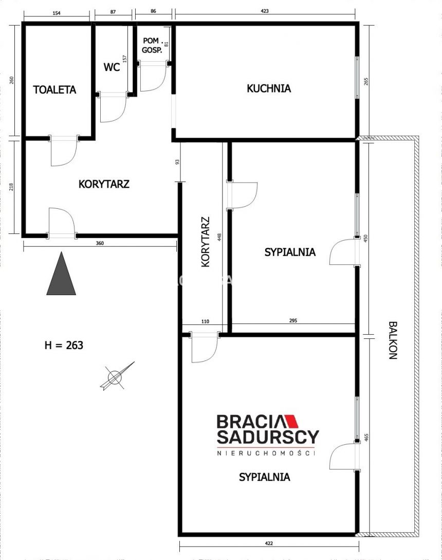 2 pokojowe 65m2, Wrocławska-Odrowąża miniaturka 19